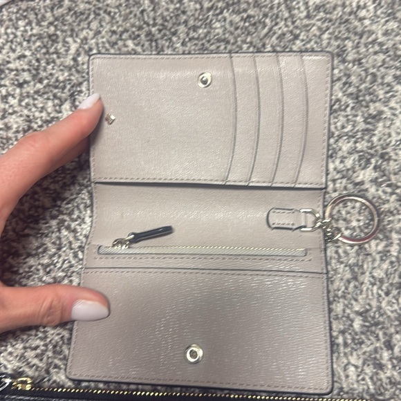 Kate Spade Black Leather Wallet and Pouch Set - Picture 2 of 8